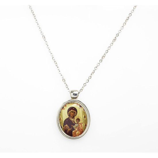 Medallion Virgin Mary